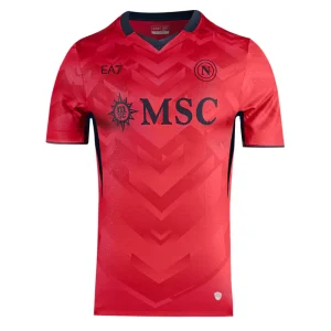 SSC Napoli Maglia Gara Portiere Tango Red 2024/2025