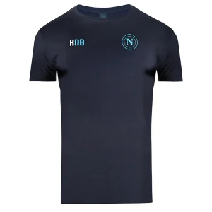 SSC Napoli T-Shirt Kevin De Bruyne Blu Navy