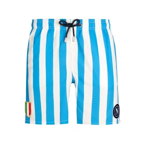 Costume Mare MC2 Saint Barth per SSC Napoli Bianco Azzurro Scudetto