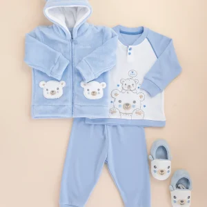 COMPLETO NEONATO "NOI DI NOTTE"