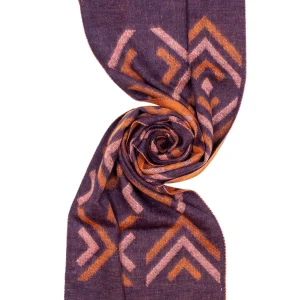 Stola Ayfee jacquard chevron