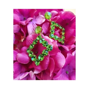 Orecchini pendenti rombo