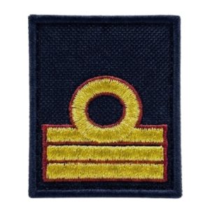 Grado Velcro 1° Ufficiale di Macchina – 2nd Engineer