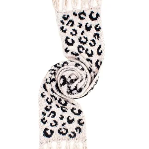 Sciarpa Ayfee maculata con frange