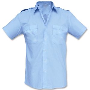 Camicia Uomo Mezza Manica Aeronautica