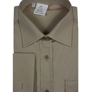 Camicia Manica Lunga Polso Gemelli Esercito