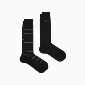 2 pack calze uomo Emporio Armani EM0545 AF18177
