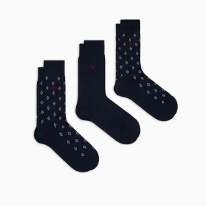 3 pack calze uomo Emporio Armani EM0554 AF18177