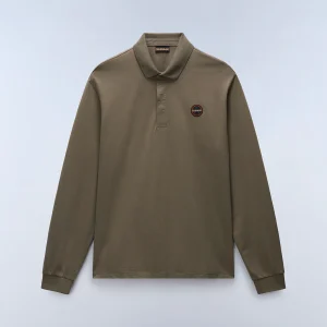Polo uomo Napapijri E-BADGE LS