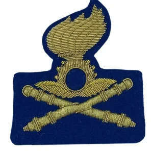 Fregio Berretto Artiglieria Contraerea Sottufficiale di Corpo