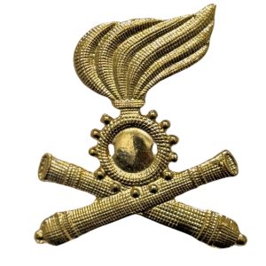 Fregio Berretto Artiglieria Fuori Corpo