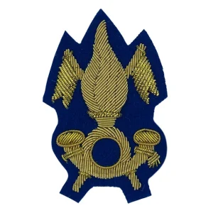 Fregio Berretto Cavalleria Fuori Corpo Sottufficiale di Corpo