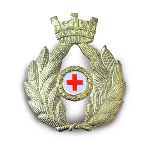 Fregio Berretto Commissariato Croce Rossa