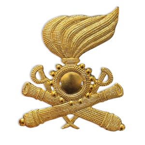 Fregio Berretto Artiglieria a Cavallo