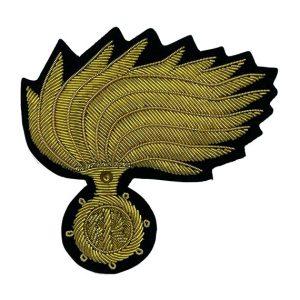 Fregio Fiamma Berretto Maresciallo Carabinieri