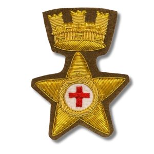 Fregio Berretto Ricamato Sanità