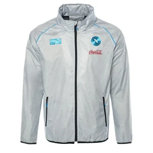 SSC Napoli Giacca Antivento Pesante Bianca 2025/2026