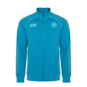 SSC Napoli Felpa Interlock Azzurra 2025/2026