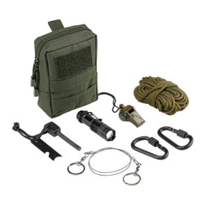 Borsello Militare con Kit Sopravvivenza RAV