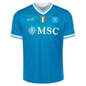 SSC Napoli Maglia Replica Azzurra 2025/2026