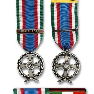 Nastrino e Medaglia Lettonia e Covid