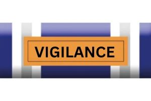 Nastrino Medaglia Commemorativa VIGILANCE