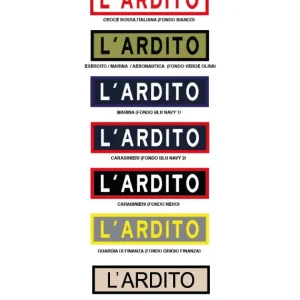 Etichetta Nome Militare Personalizzata