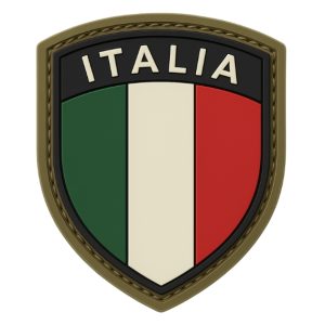 Patch Militare Scudetto Verde Italia