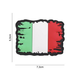 Patch Bandiera Italia Vintage PVC