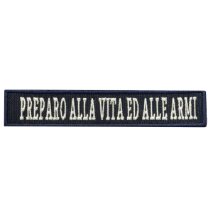 Patch Preparo alla vita ed alle armi