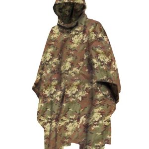 Poncho Militare Vegetato Italiano