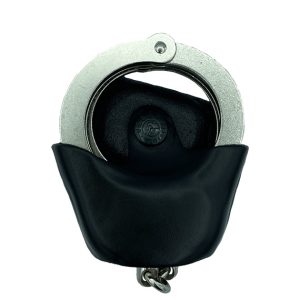 Porta Manette Aperto in Cuoio