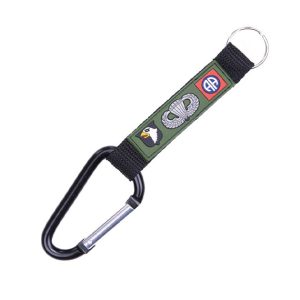 Portachiavi Americano Airborne con Moschettone