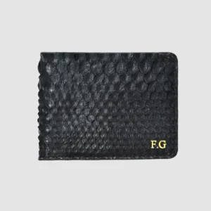 Portafoglio mod. "Esemplare" in vero pitone Personalizzabile