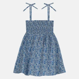 Prendisole Liberty Fiori Blu