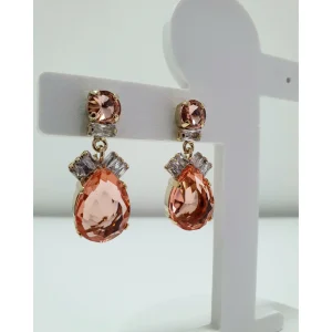 Orecchini pendenti Bianco Bjoux