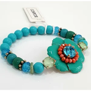 Bracciale elastico Bianco Bijoux