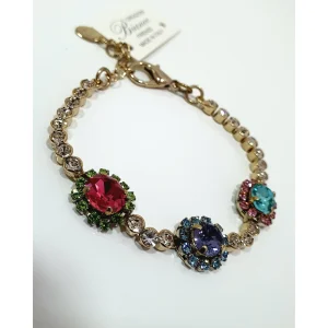 Bracciale strass Bianco Bijoux