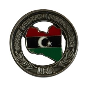 Spilla Distintivo Missione ODYSSEY DAWN – UNIFIED PROTECTOR LIBIA