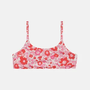 Top Lycra Liberty Betsy Rosso New