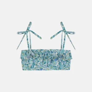 Top Balza onda Liberty Betsy Menta