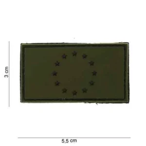 Patch Bandiera Unione Europea PVC Verde