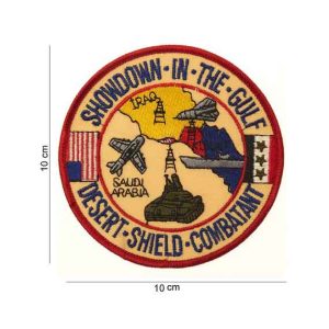 Patch Guerra del Golfo Desert Shield Combatant