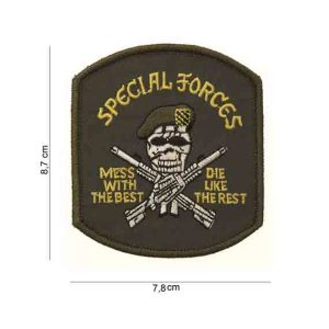 Patch Americana Special Forces Teschio