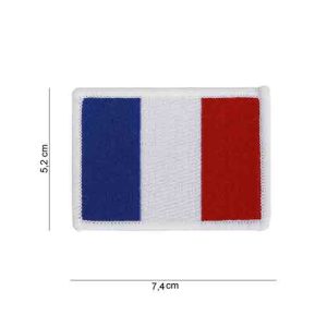 Patch Bandiera Francia Ricamata