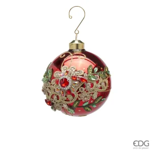 Addobbo natalizio Flower in varie dimensioni Rosso | EDG Enzo De Gasperi