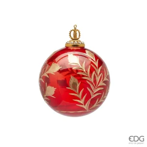 Addobbo natalizio sfera Fiori in varie dimensioni | EDG - Enzo De Gasperi