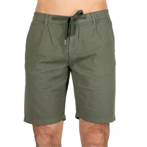 Bermuda uomo in lino con culisse in vita | Datch