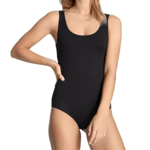 Body donna a spalla larga in cotone elasticizzato Natural Comfort | Calida