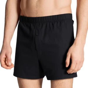 Boxer uomo calzoncino in puro cotone con bottone Cotton Code | Calida